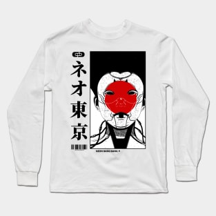 Cyberpunk Geisha Long Sleeve T-Shirt